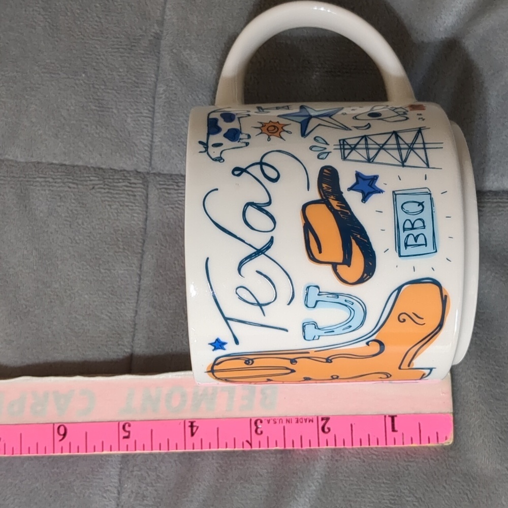 STARBUCKS Texas Ceramic Mug Been There Series 14oz 2019 - Picture 9 of 10